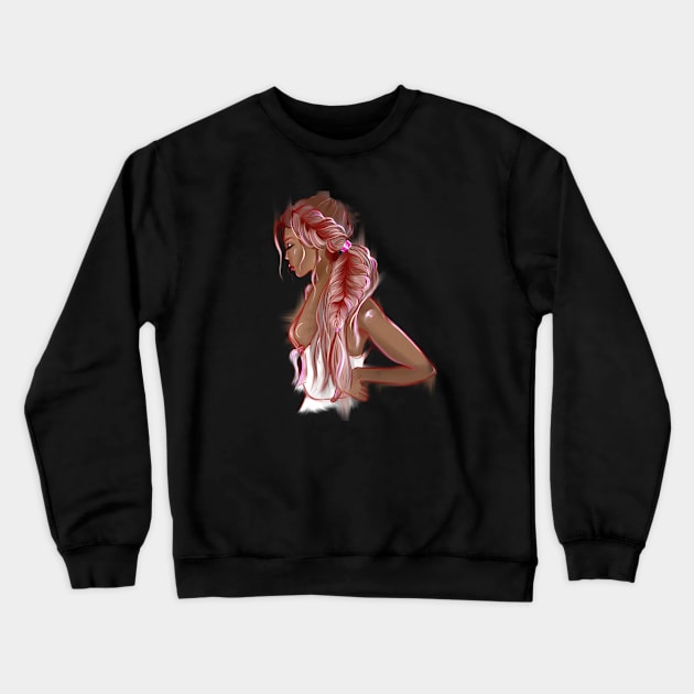 Epitome of Beauty Crewneck Sweatshirt by Ilham_designs